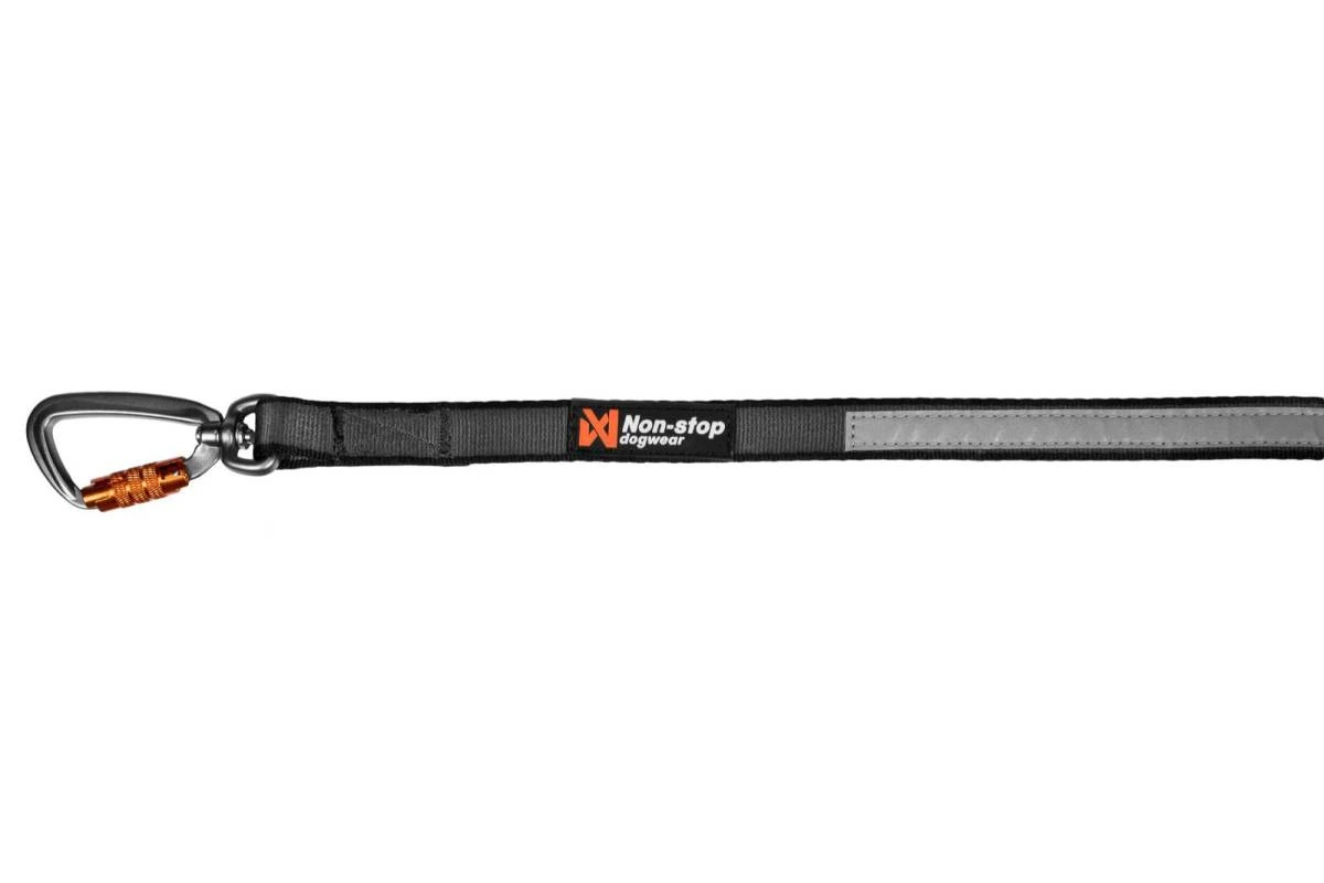 Повідець для собак Move leash Non-stop dogwear Чорний 1,5 м/10 мм