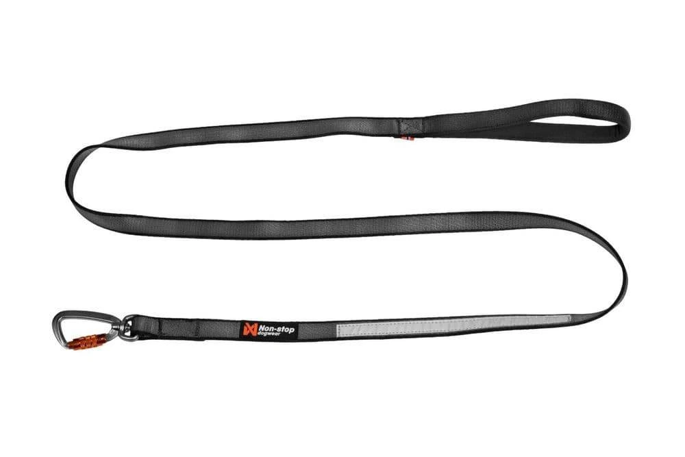 Повідець для собак Move leash Non-stop dogwear Чорний 1,7 м/20 мм