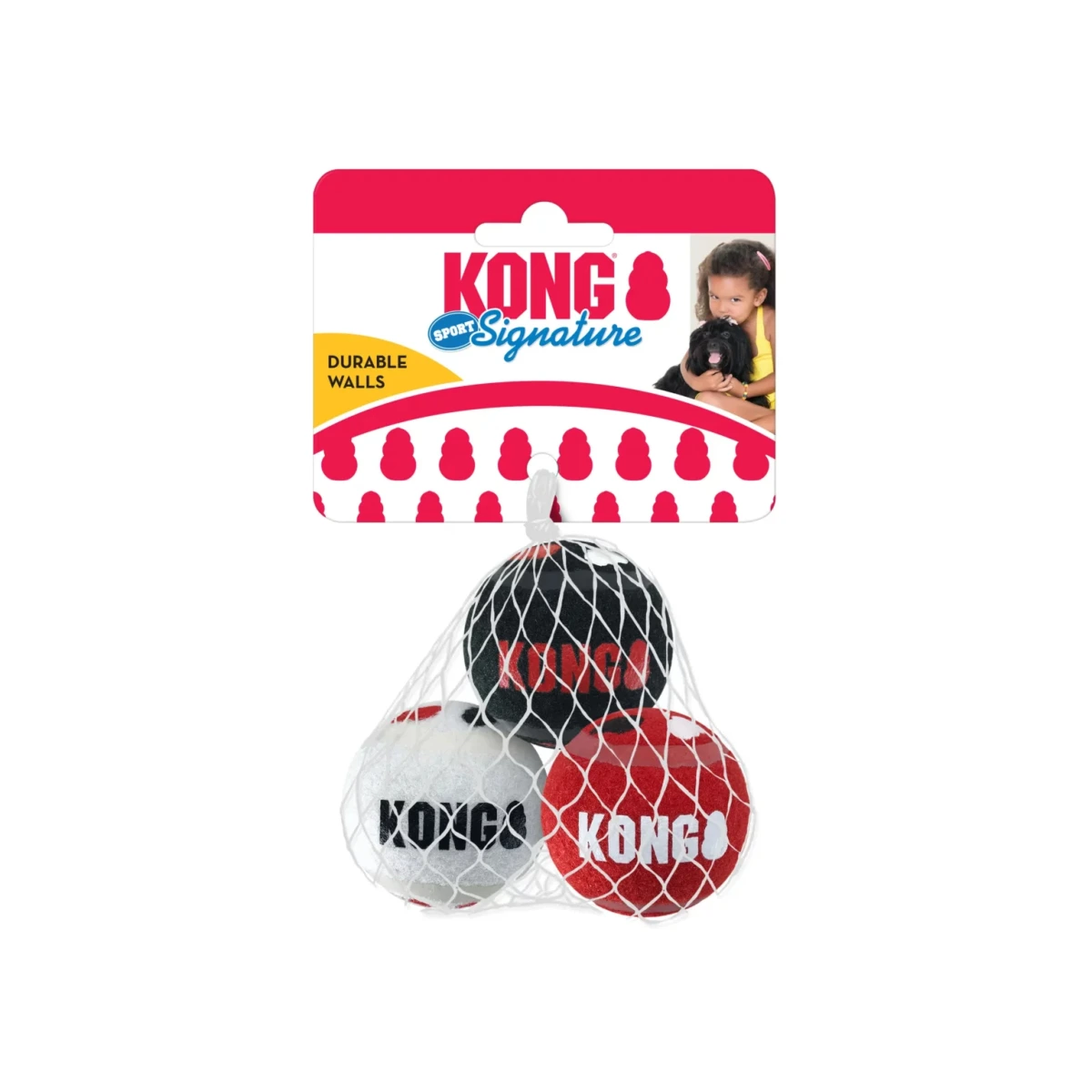 Іграшка для собак Kong Signature Sport Balls 3 шт. S