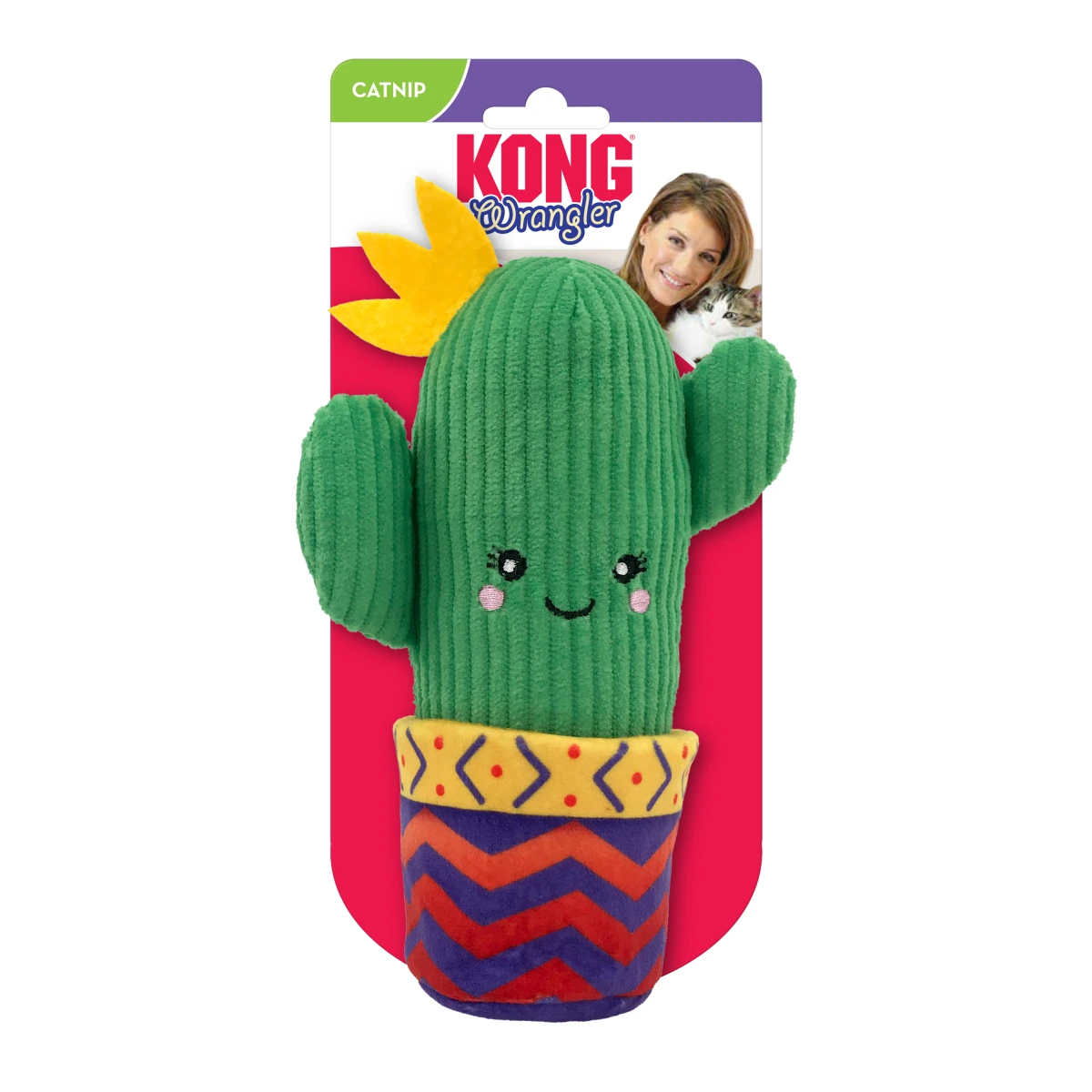 Іграшка для котів Kong Wrangler Cactus