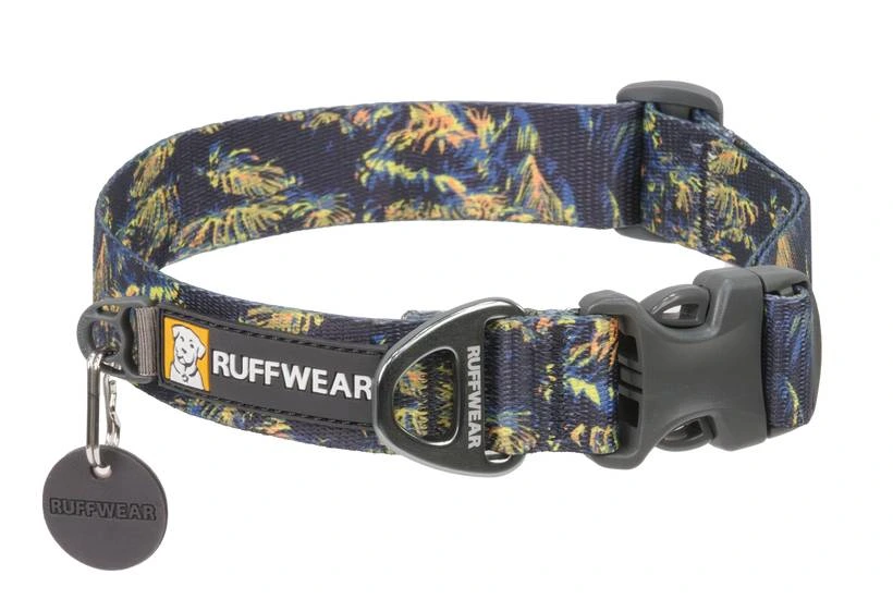 Повседневный ошейник для собак Ruffwear Front Range™ 28-36 см Синий с зеленым