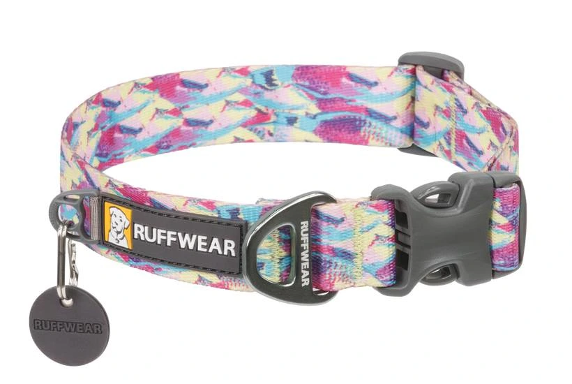 Повсякденний нашийник для собак Ruffwear Front Range™ 28-36 см Рожевий з фіолетовим