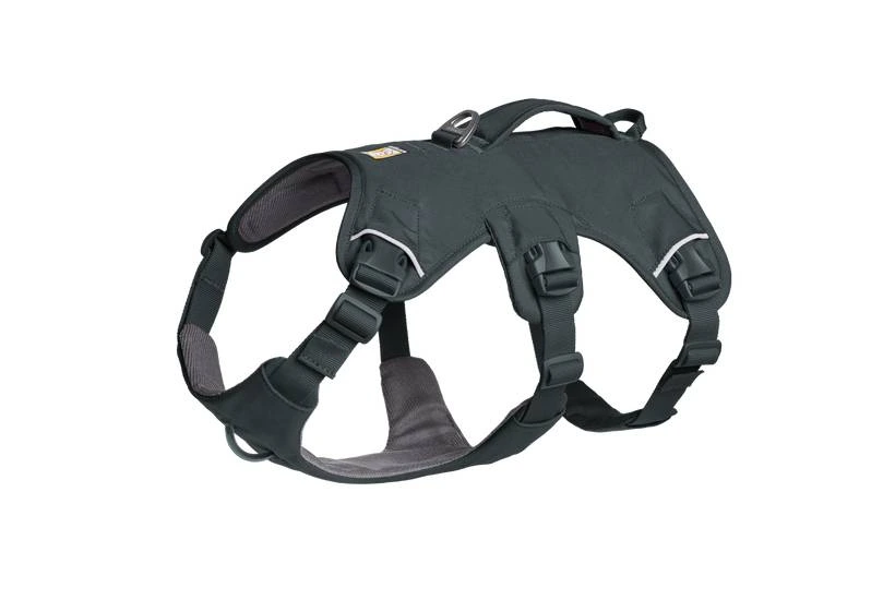 Підтримуюча шлейка для службових собак Ruffwear Web Master™ S 56-69 см Сірий