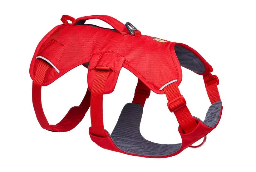 Підтримуюча шлейка для службових собак Ruffwear Web Master™ S 56-69 см Яскраво-червоний