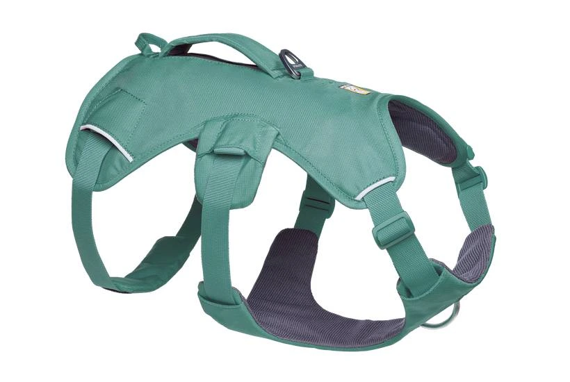 Підтримуюча шлейка для службових собак Ruffwear Web Master™ S 56-69 см Зелений
