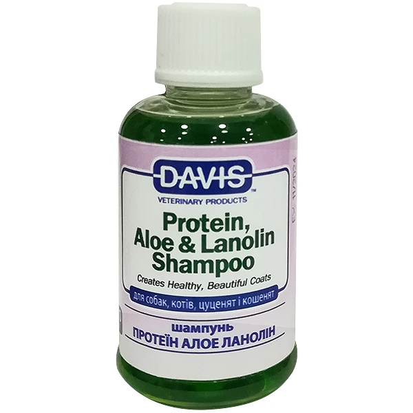 Шампунь для собак і котів Davis Protein & Aloe & Lanolin, концентрат