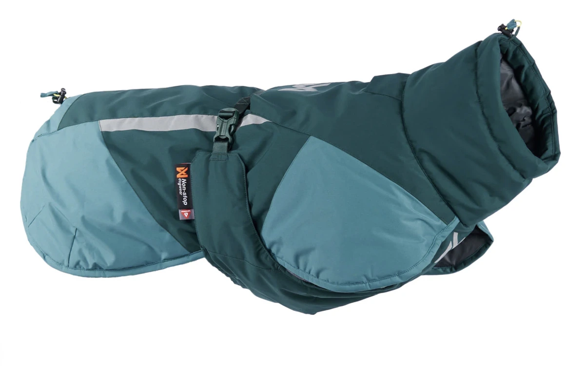Тепла зимова куртка для собак Glacier jacket 3.0 Non-stop dogwear Бірюзовий 33