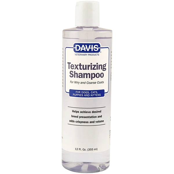 Шампунь для собак і котів Davis Cosmetic Texturizing Shampoo, для жорсткої та об’ємної шерсті, концентрат