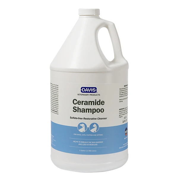 Шампунь для собак і котів Davis Veterinary Ceramide, Кераміди, безсульфатний, відновлювальний