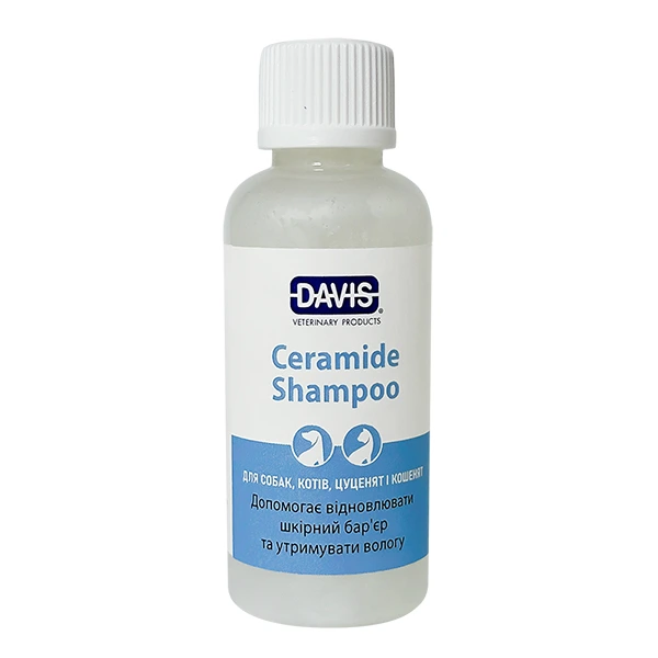 Шампунь для собак і котів Davis Ceramide, безсульфатний відновлювальний