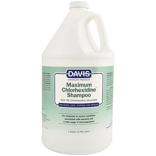Шампунь для собак і котів Davis Maximum Chlorhexidine, з 4% хлоргексидином