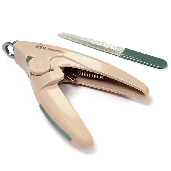 Кігтеріз для собак DoggyMan BS Nail Clippers With File, Гільйотина та пилка